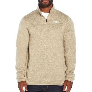 Eddie Bauer Men's Sweater Fleece Pullover - Tan - Small - New With Tags